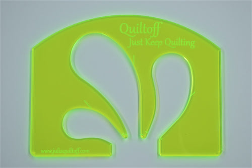 Circular Quilting Template Set, 6 Inches, Quilt Making, Paper Piecing,  Ruler, Stencil. Quilting Rulers and Templates, Nesting. 