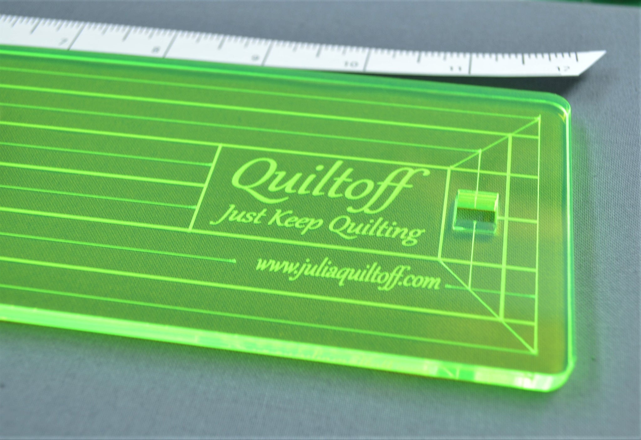 Mini Crosshatch & Ditch Longarm Ruler – Cut Sew Quick